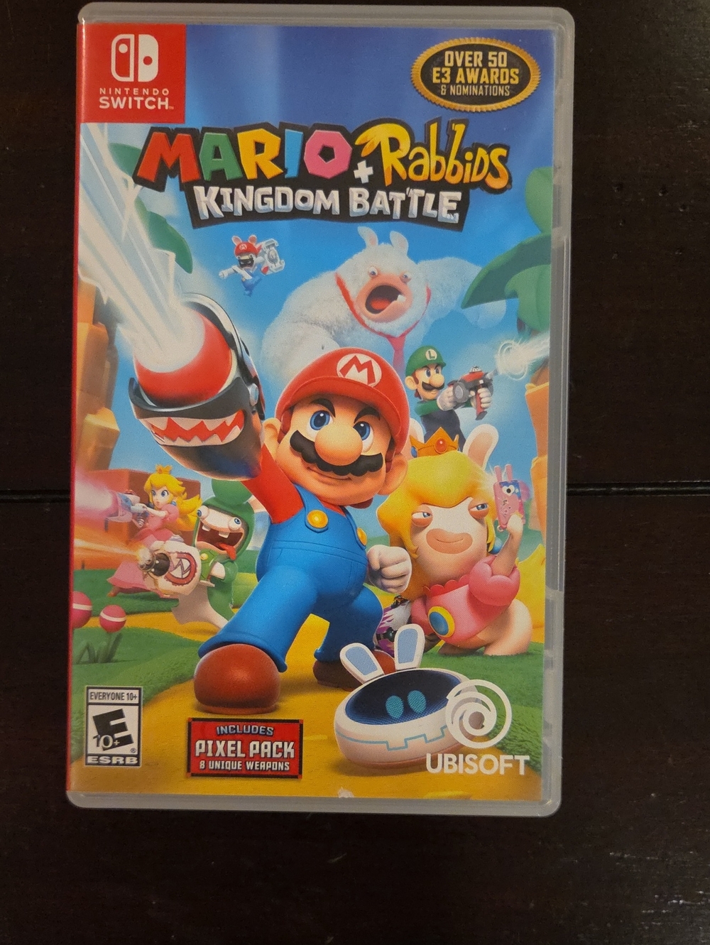 Mario + Rabbids Kingdom Battle (Nintendo Switch) - Blue, Red, Yellow